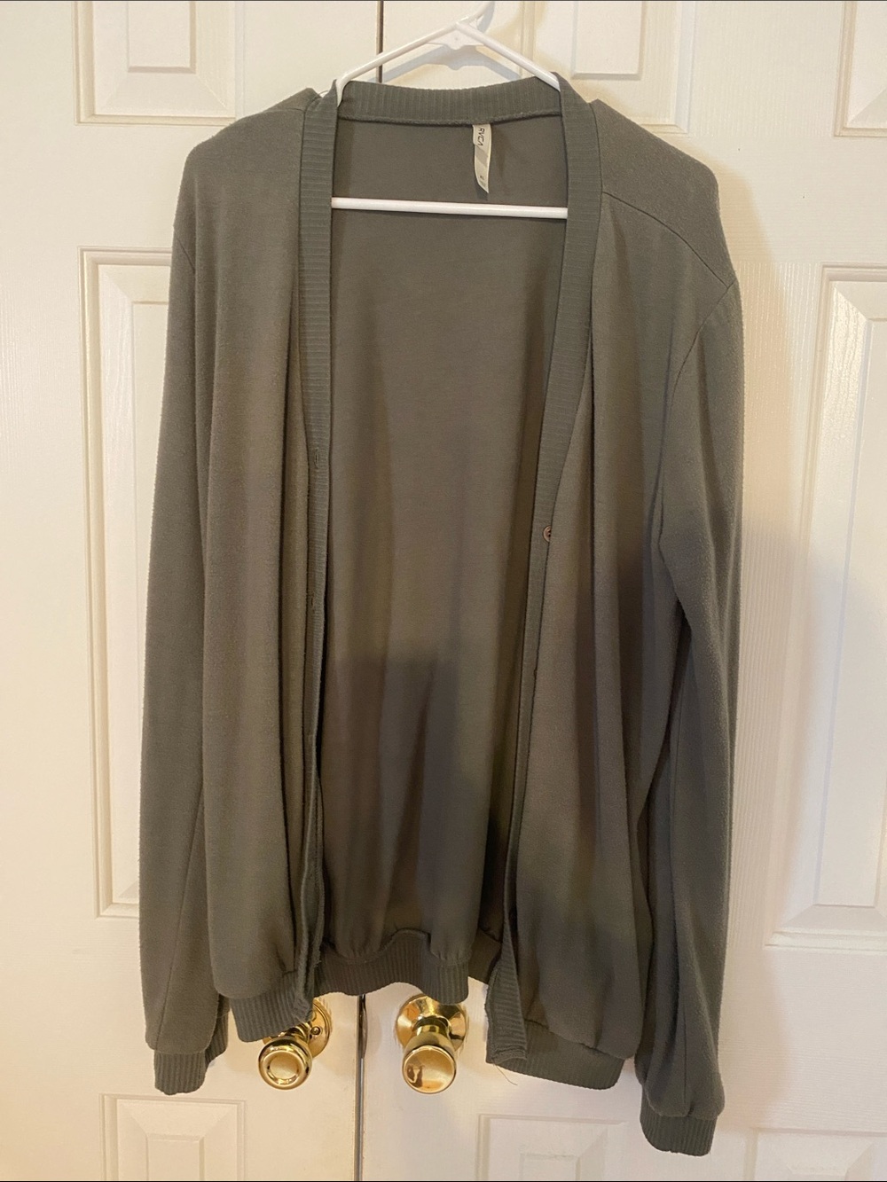 RVCA Olive Open-Front Women's Cardigan